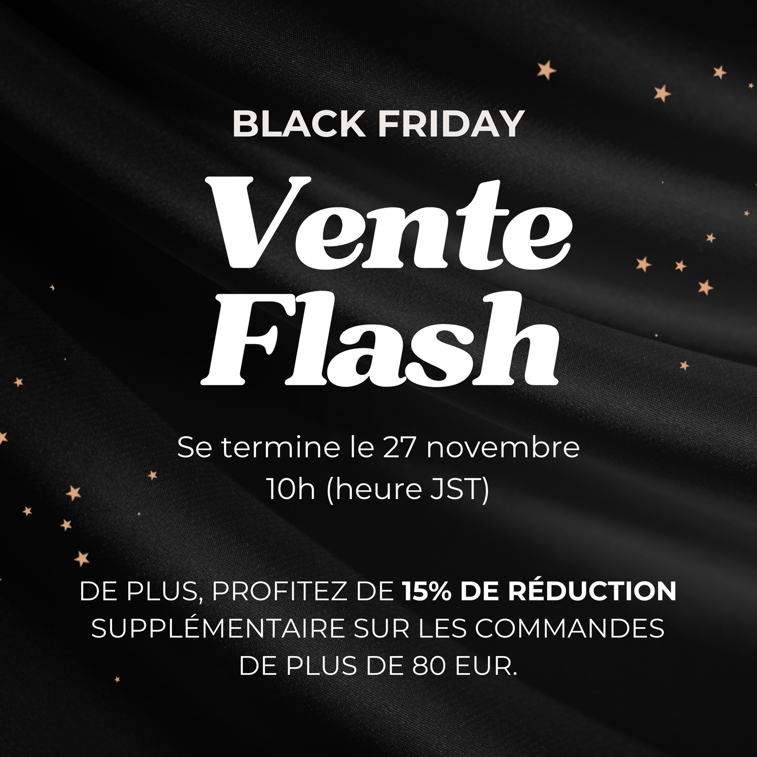 Vente Flash Black Friday