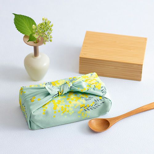 Furoshiki Cohare - Mimosa (verde, 45 cm)