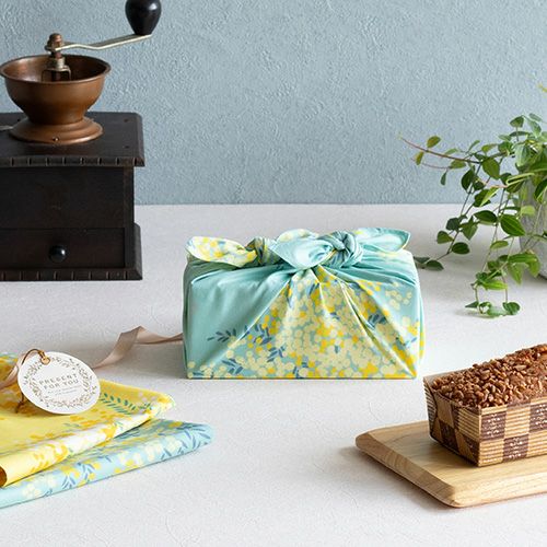 Furoshiki Cohare - Mimosa (verde, 45 cm)
