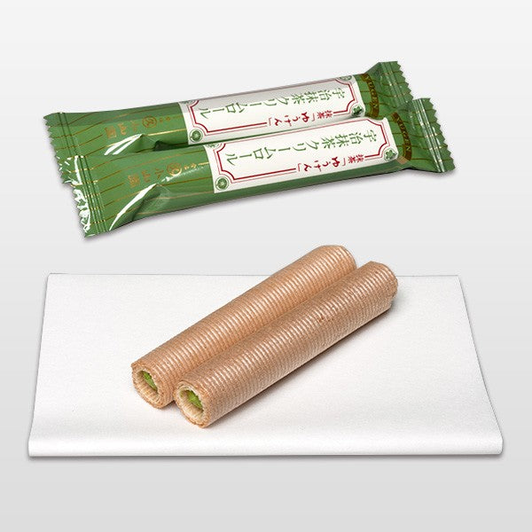 Biscuits Roulés au Thé Vert Matcha d'Uji