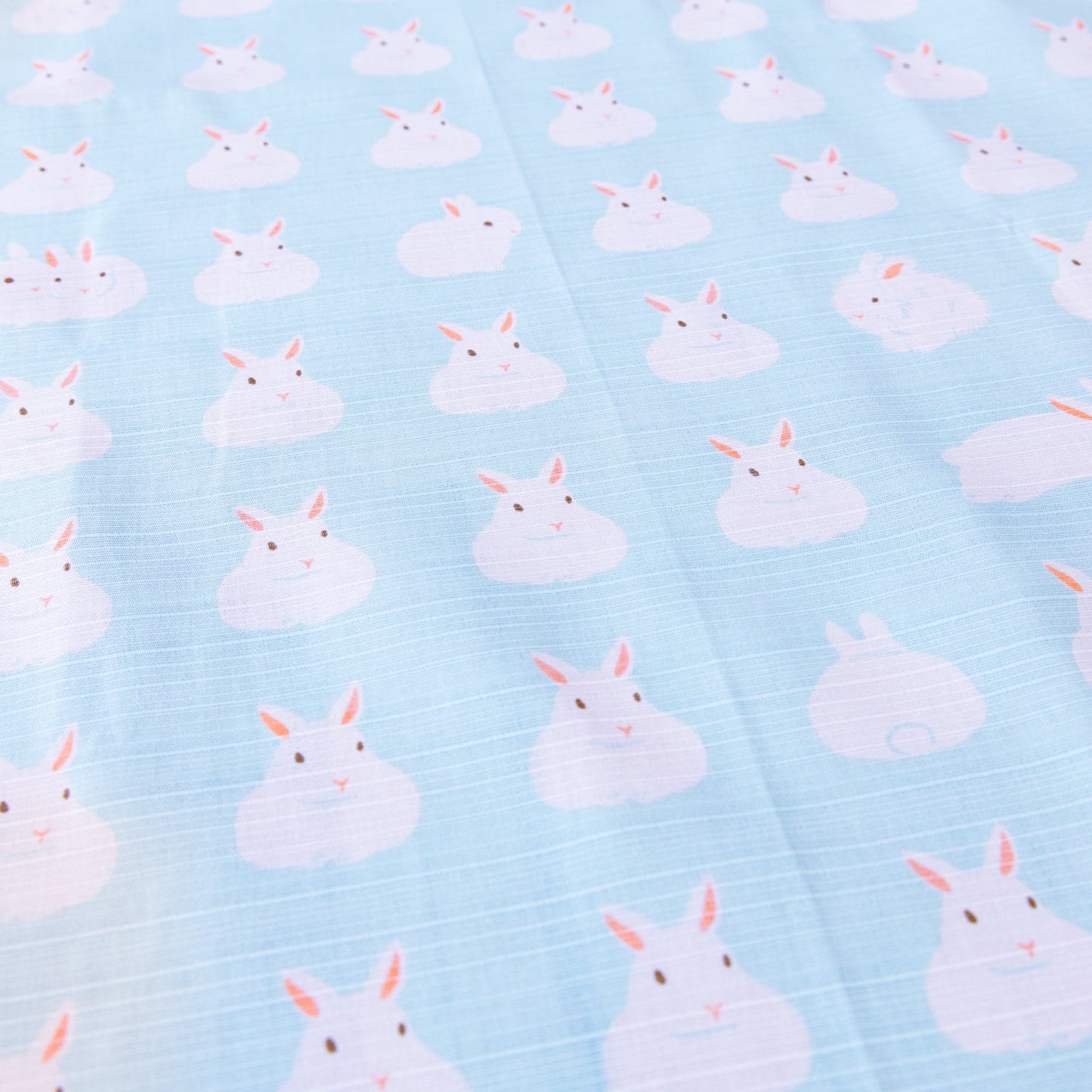 Furoshiki Fuwa Fuwa Usagi (bleu, 50 cm)
