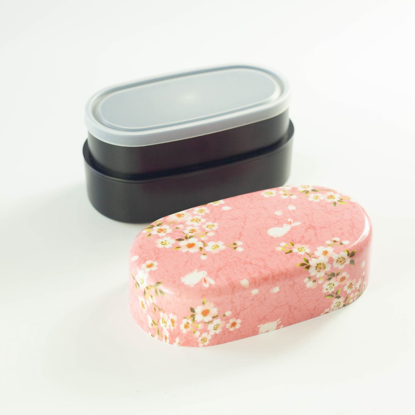 Bento Sakura Usagi (roze, 830 ml)