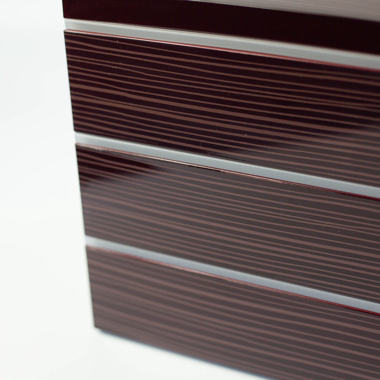 Usagi Mokume picknick bento (3 lagen, 18 cm)