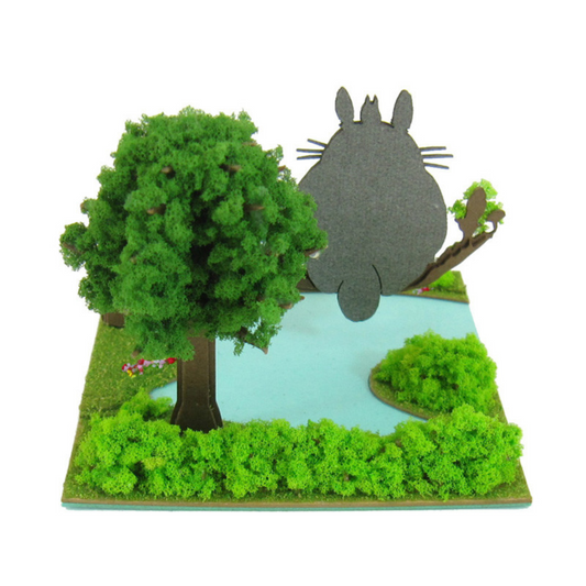 Miniatuart Ghibli - Il mio vicino Totoro: Totoro, Satsuki e Mei