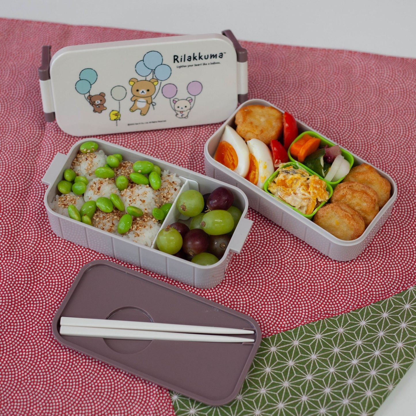 Rilakkuma Bento (2 lagen, 600 ml)