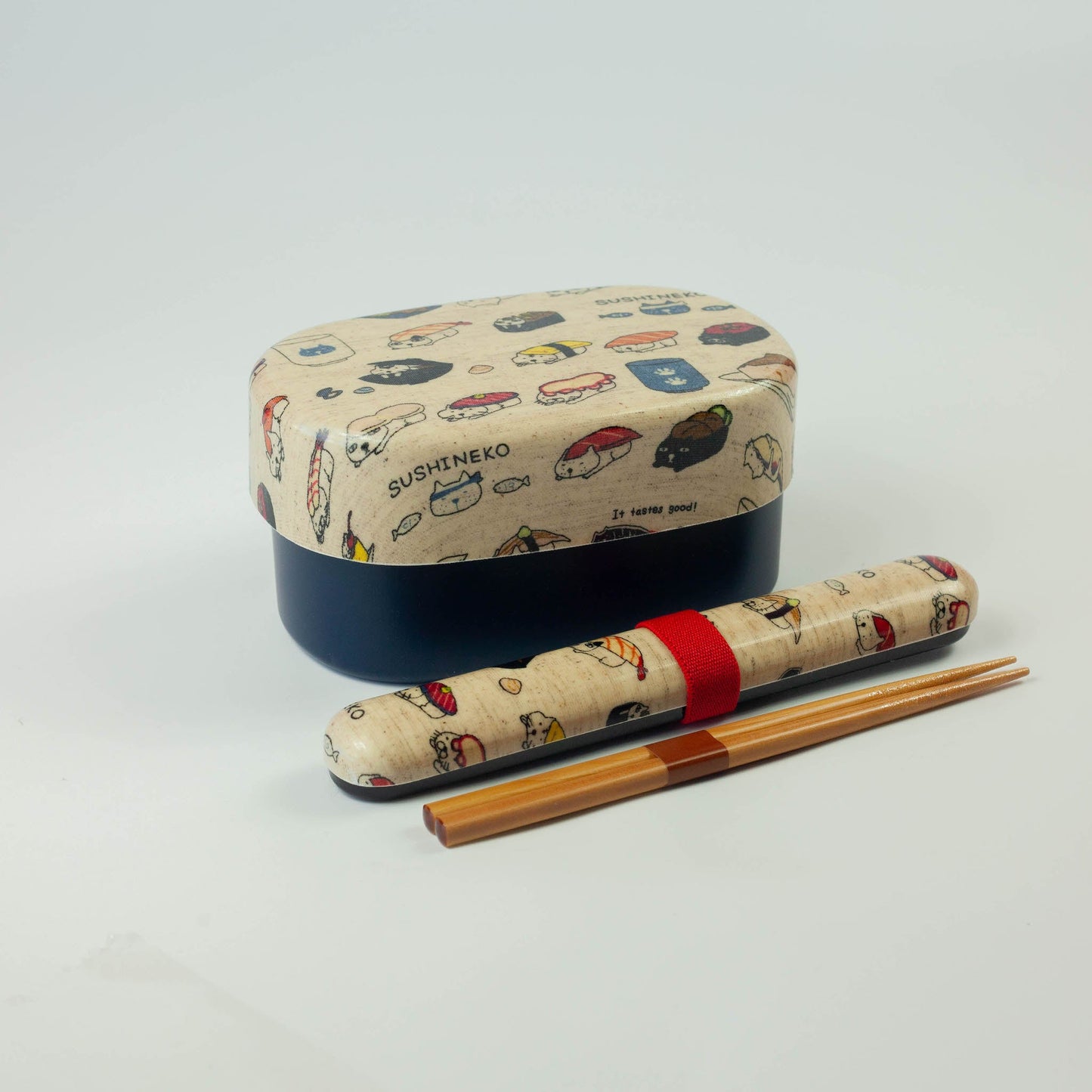 Originele Sushi Neko bento (2 lagen, 570 ml)