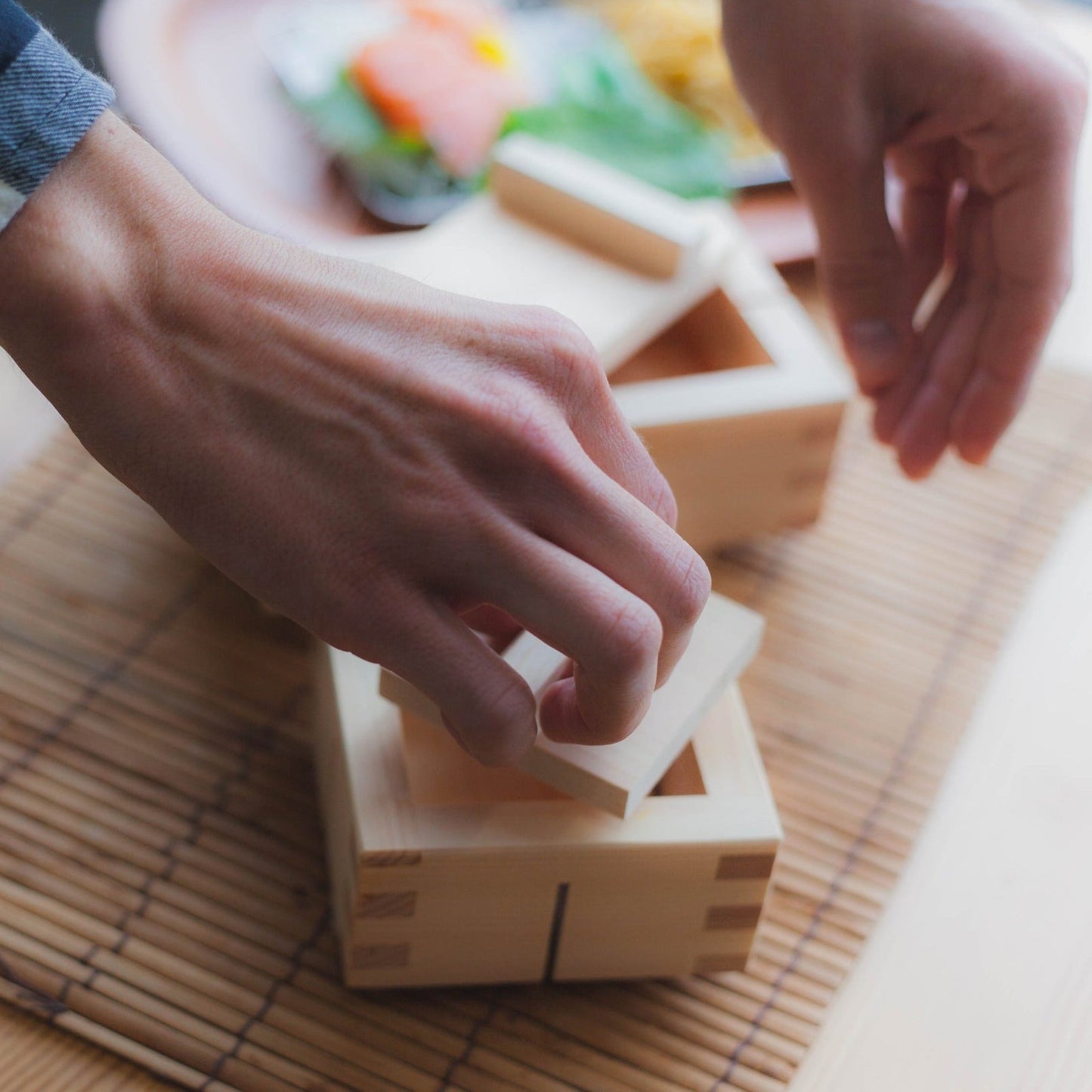 Sushivorm (vierkant)
