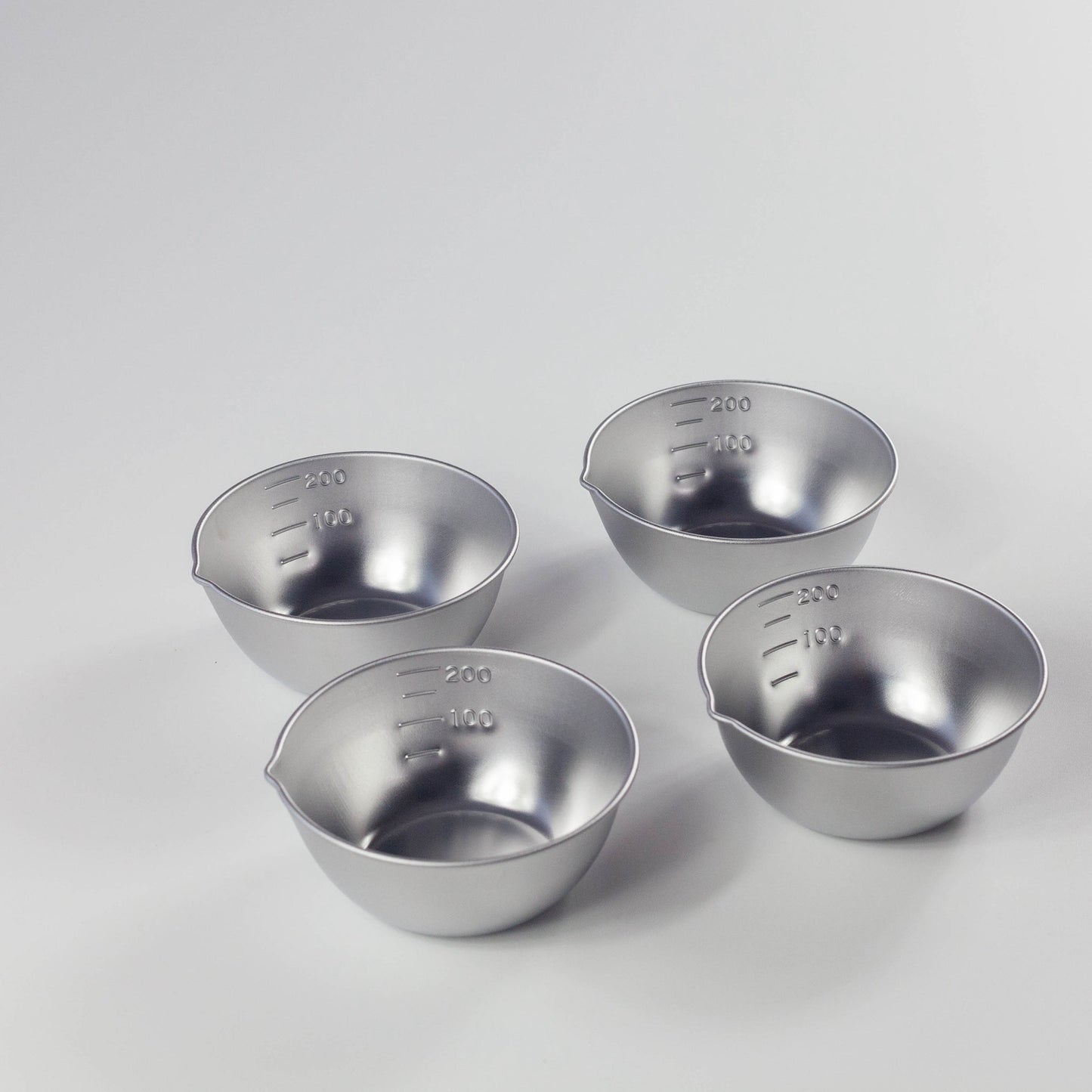 Set de 4 Minis Culs-de-Poule en Inox