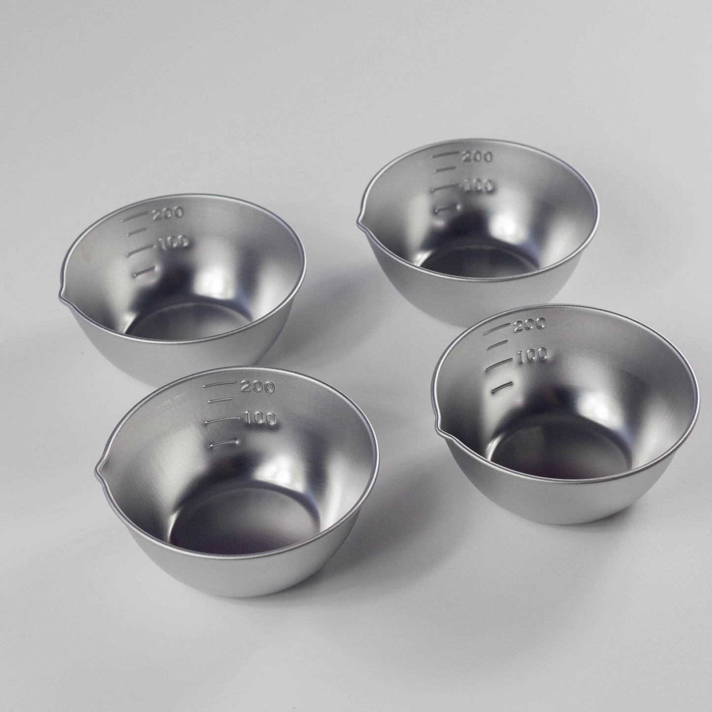 Set de 4 Minis Culs-de-Poule en Inox