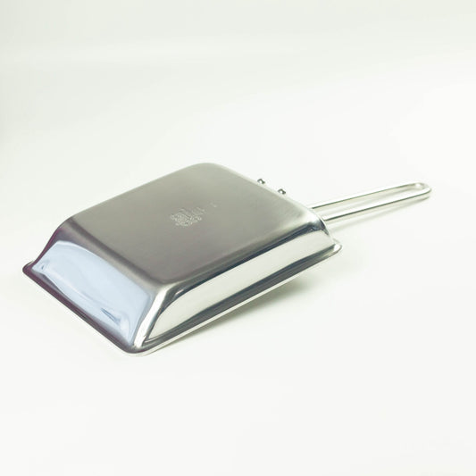 Poêle carrée en inox (15x15 cm)