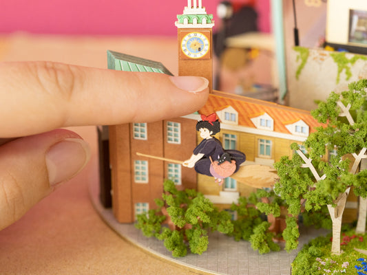Miniatuart Ghibli - Kiki la piccola strega (Diorama)