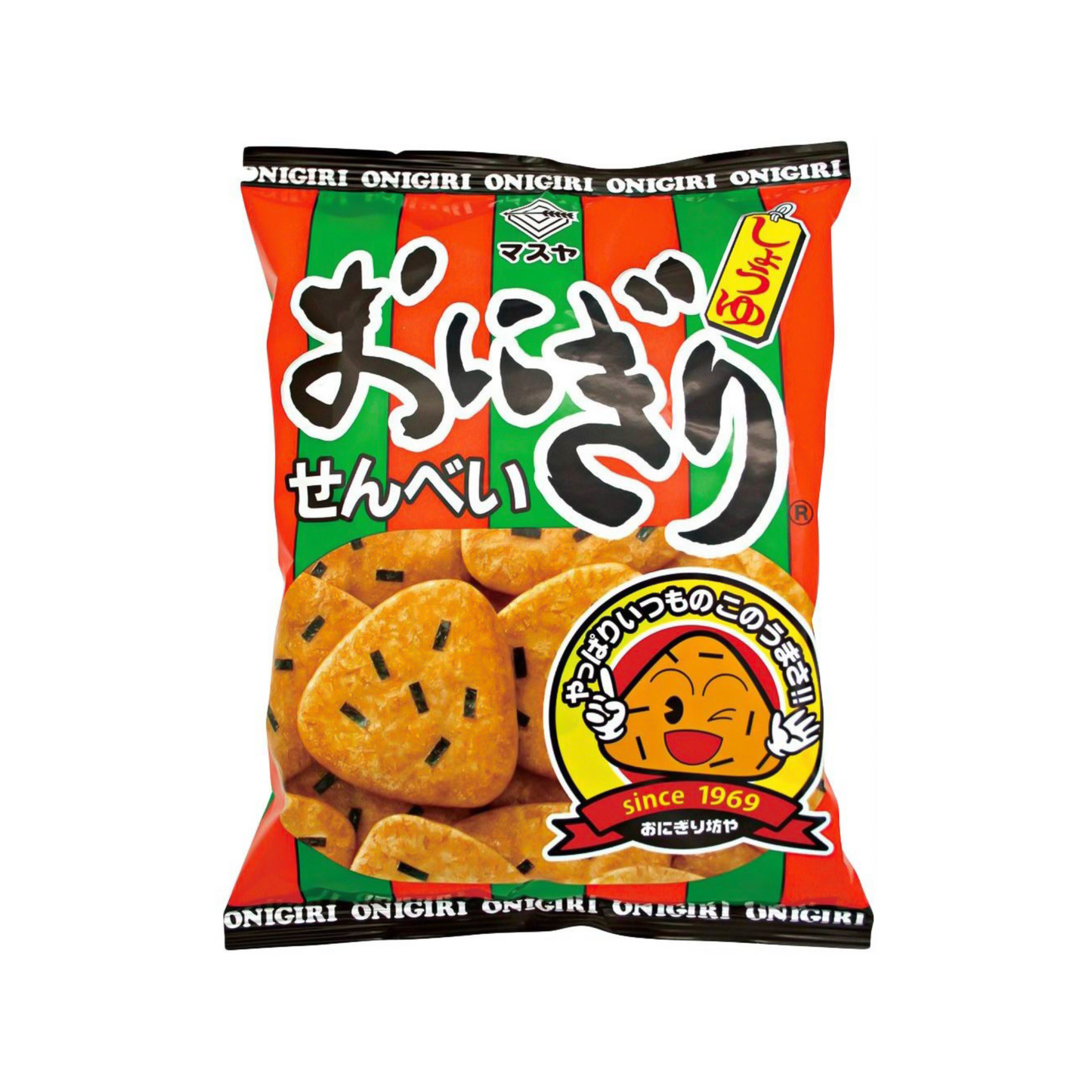 Crackers de riz Onigiri Senbei