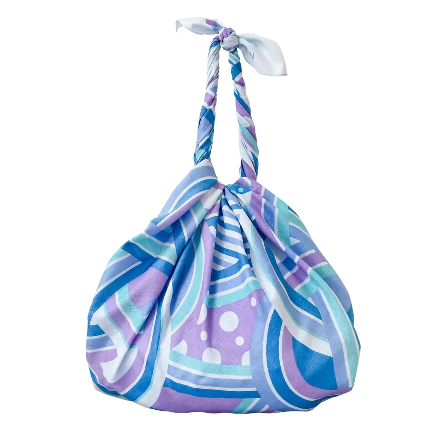 Furoshiki idrorepellente - Refrain Yuika (110 cm, blu)