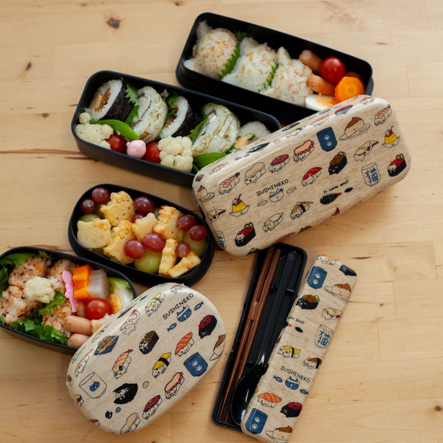 Set de couverts original Sushi Neko