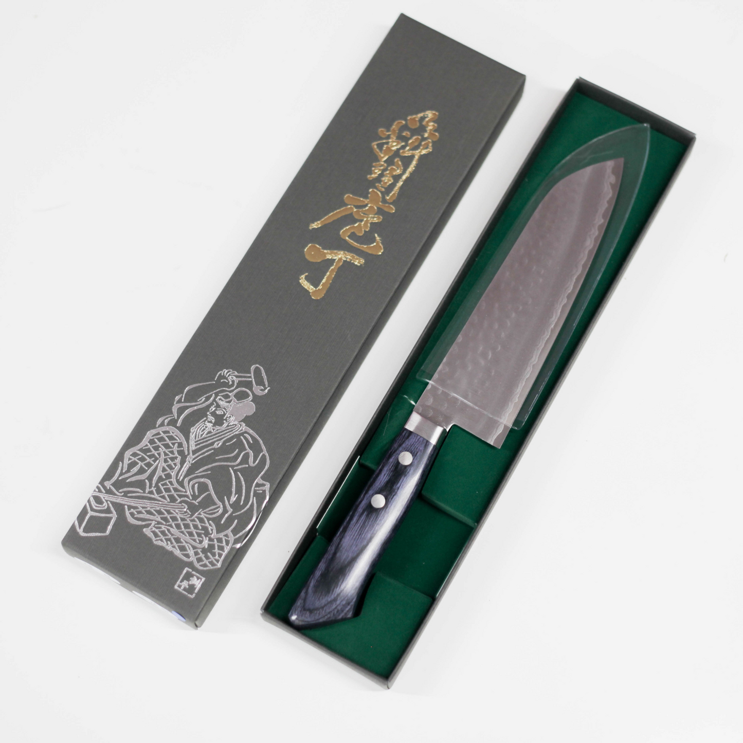 Couteau de cuisine japonais Santoku (17 cm)