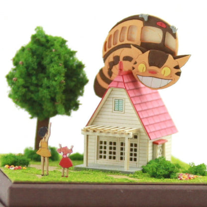 Miniatuart | My Neighbor Totoro: The House and the Catbus by Sankei - Bento&co Japanese Bento Lunch Boxes and Kitchenware Specialists