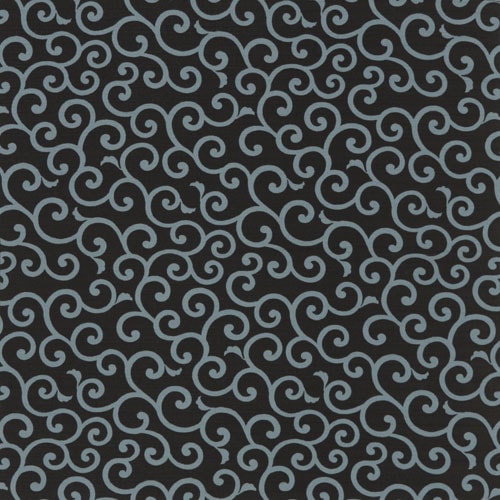 Furoshiki Karakusa (noir, 50 cm)