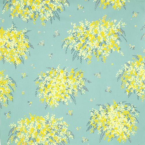 Furoshiki Cohare - Mimosa (groen, 70 cm)
