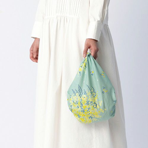Furoshiki Cohare - Mimosa (groen, 70 cm)