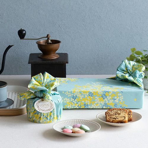Furoshiki Cohare - Mimosa (groen, 70 cm)