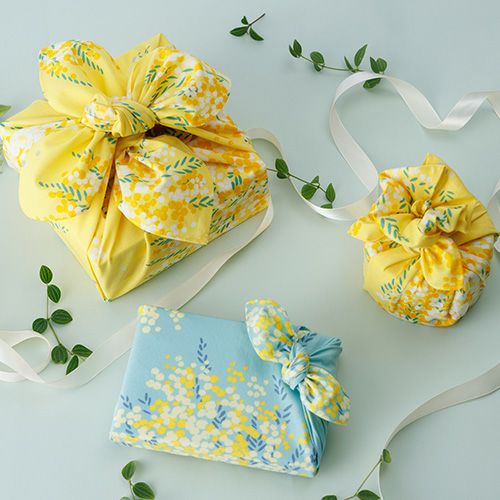 Furoshiki Cohare - Mimosa (groen, 70 cm)
