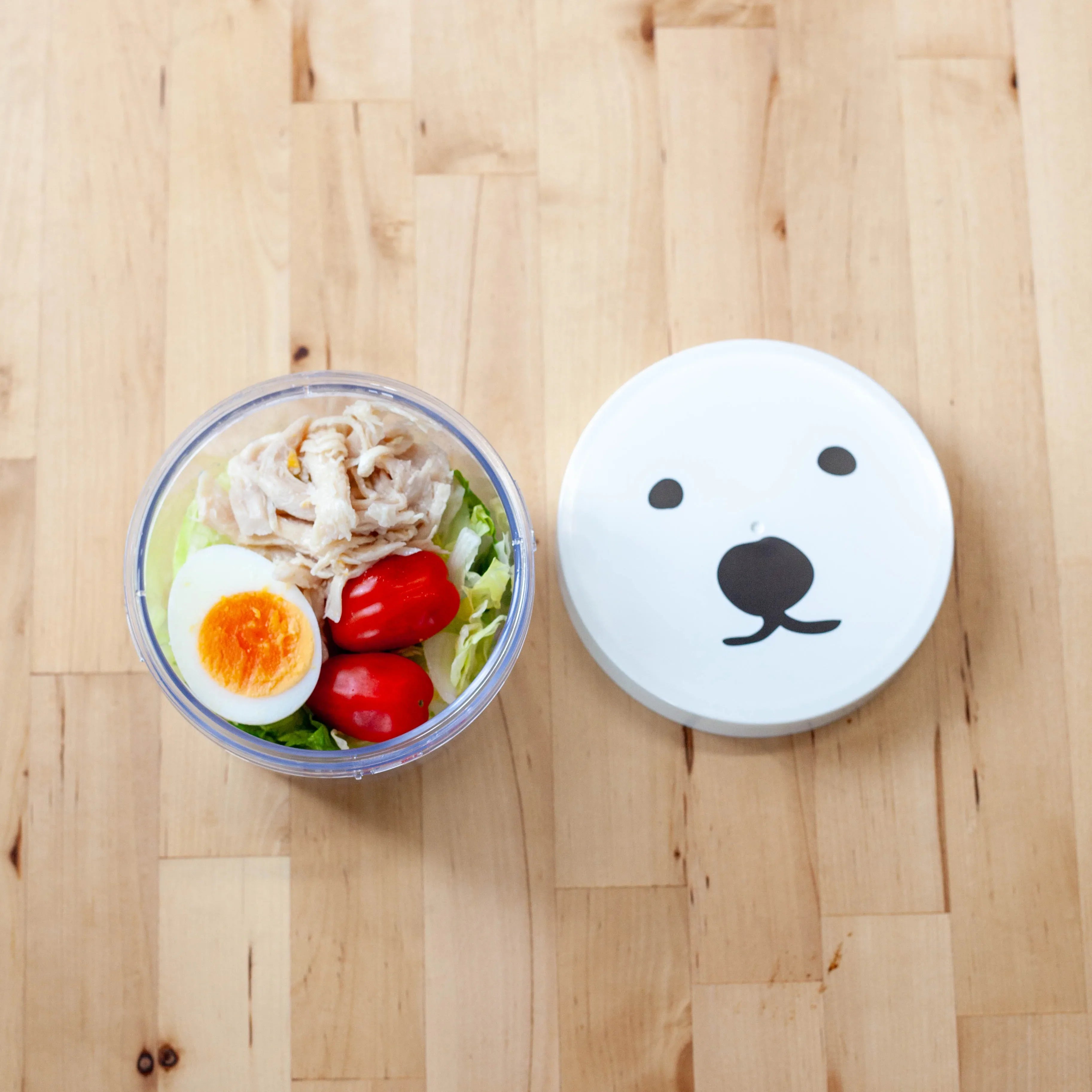 Boîte Gel-Cool Ronde - Kuma Salade (360 ml)