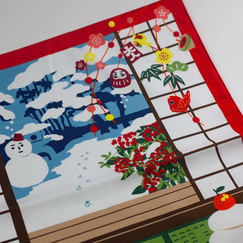 Furoshiki Mikeneko (50 cm)