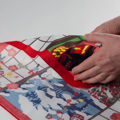 Furoshiki Mikeneko (50 cm)