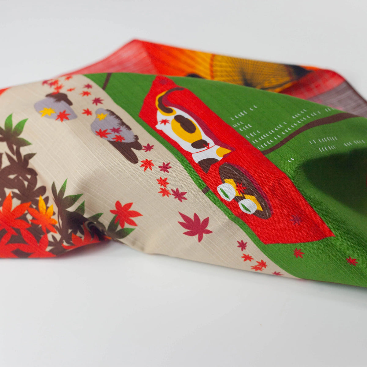 Furoshiki Mikeneko Momiji (50cm)