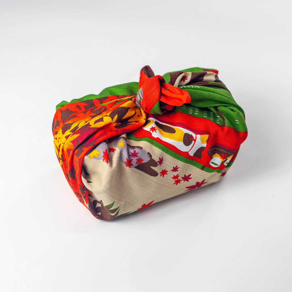 Furoshiki Mikeneko Momiji (50cm)
