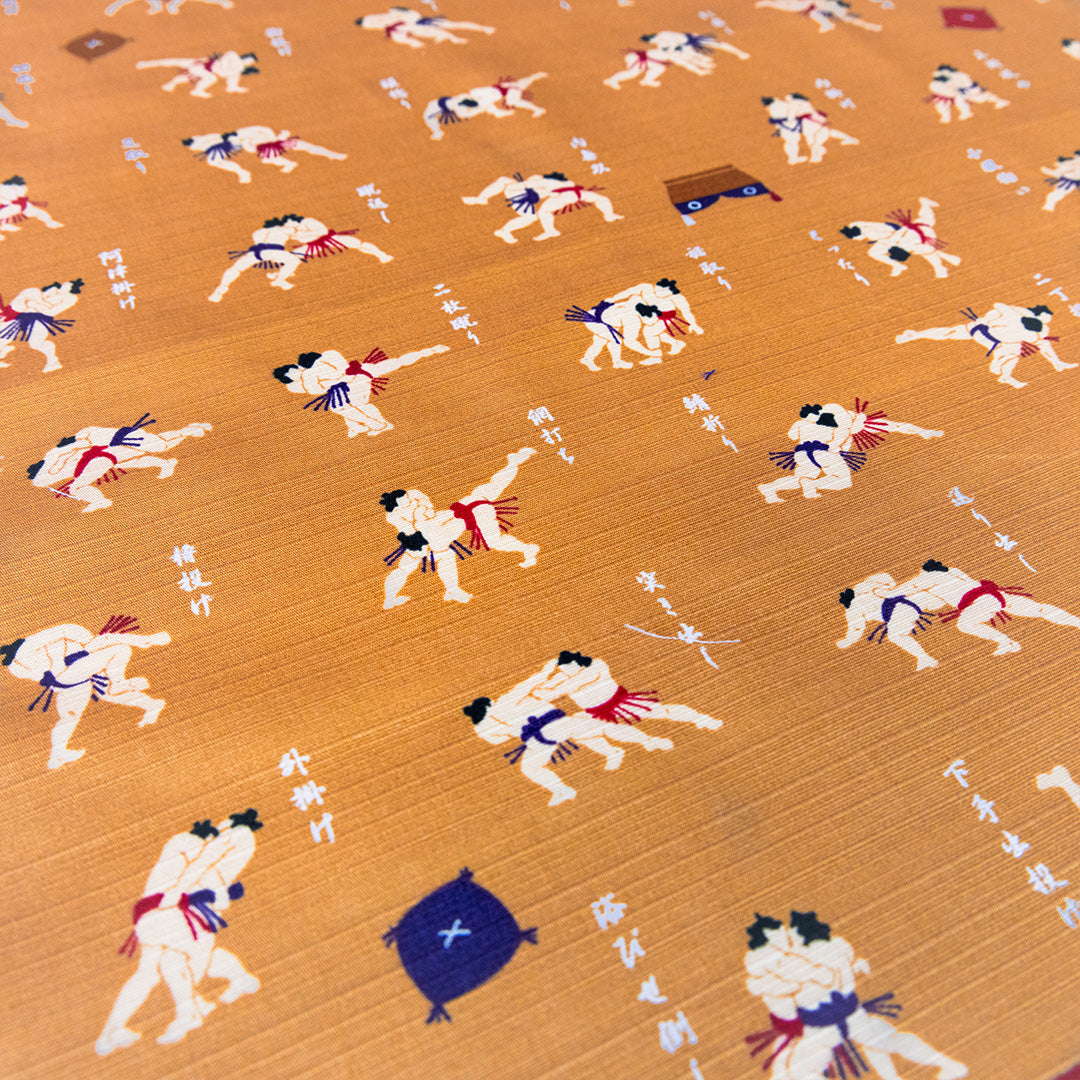 Furoshiki Sumo (orange, 50 cm)