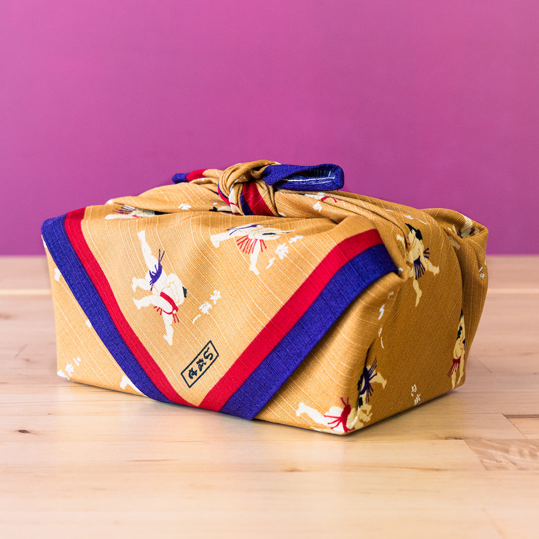 Furoshiki Sumo (orange, 50 cm)