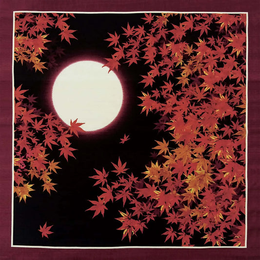 Furoshiki-katoen groot | Herfst in het maanlicht