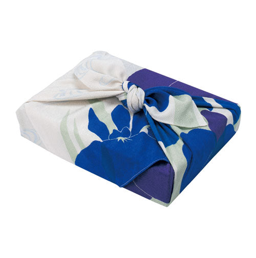 Furoshiki Koetsu Chirimen - Kaki Tsubata (crème, 70 cm)