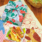 Furoshiki Waterafstotend Kata Kata - Neko tot Keito (geel, 70 cm)