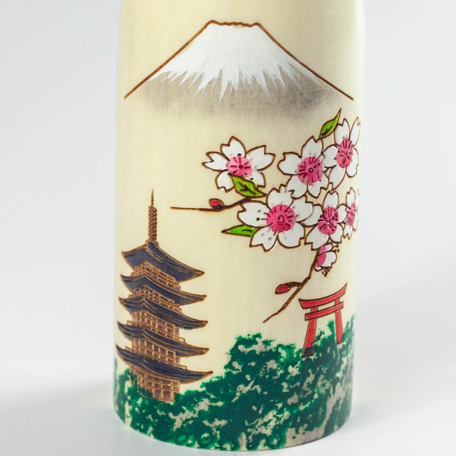 Poupée Kokeshi - Mt Fuji