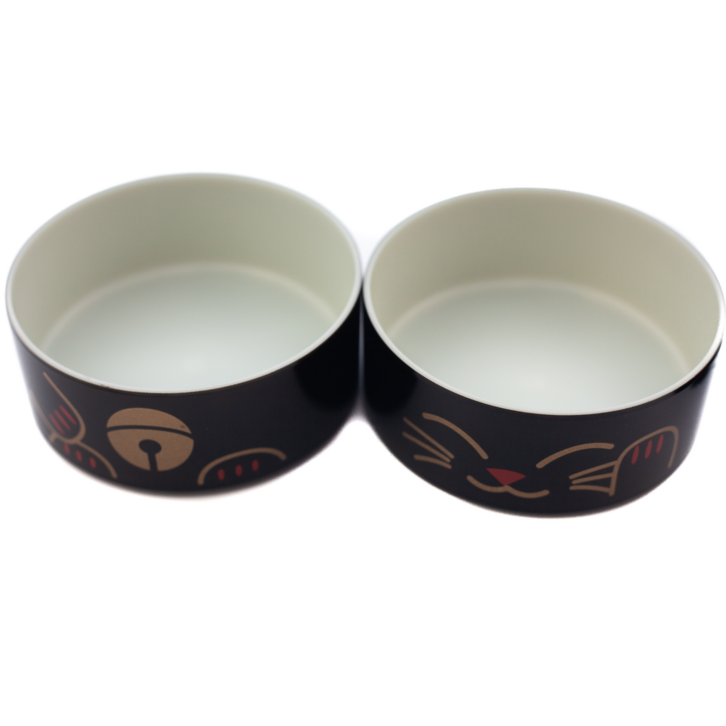Bento Kokeshi - Maneki Neko (noir, 1200 ml)