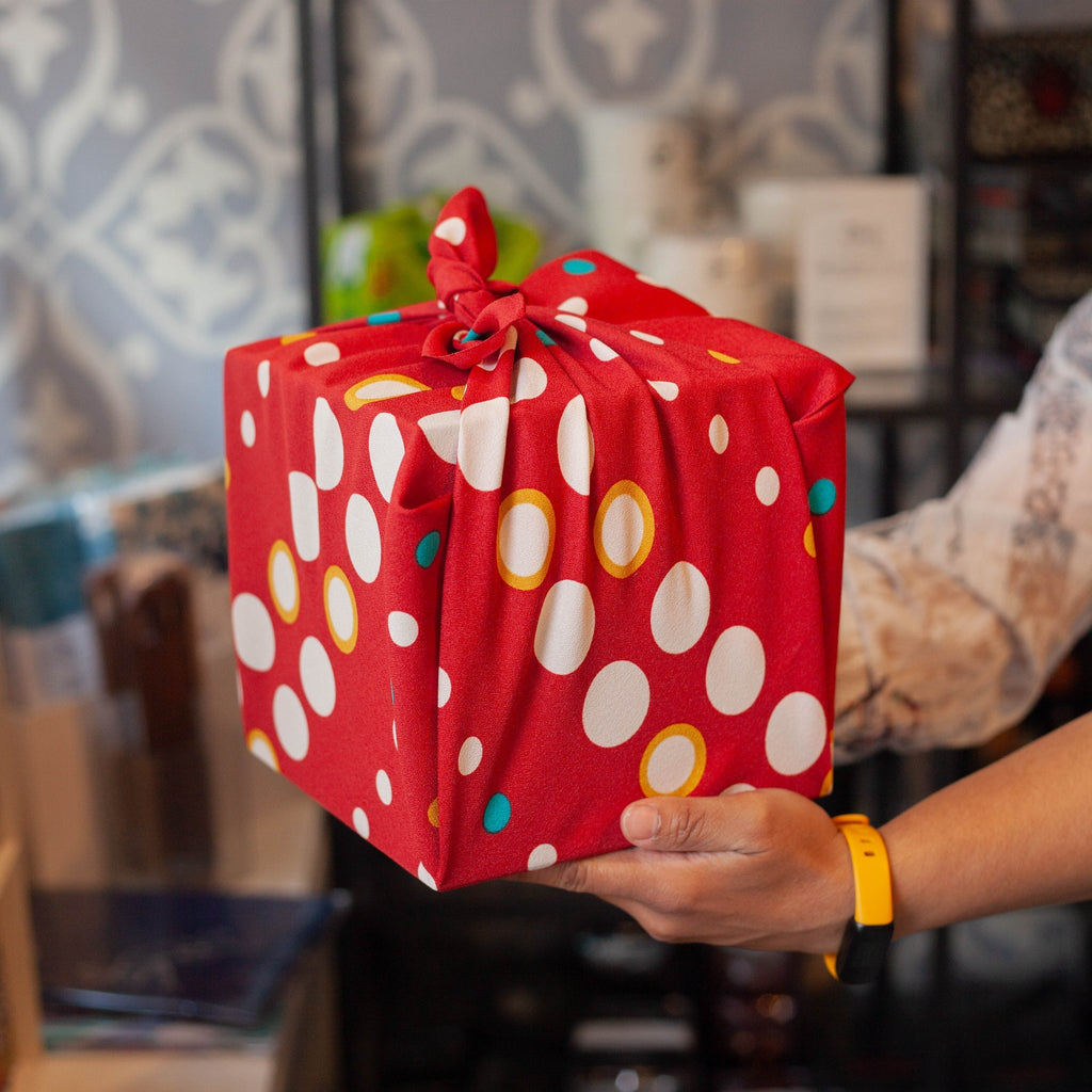 Furoshiki Mizutamashima (rouge, 68 cm)