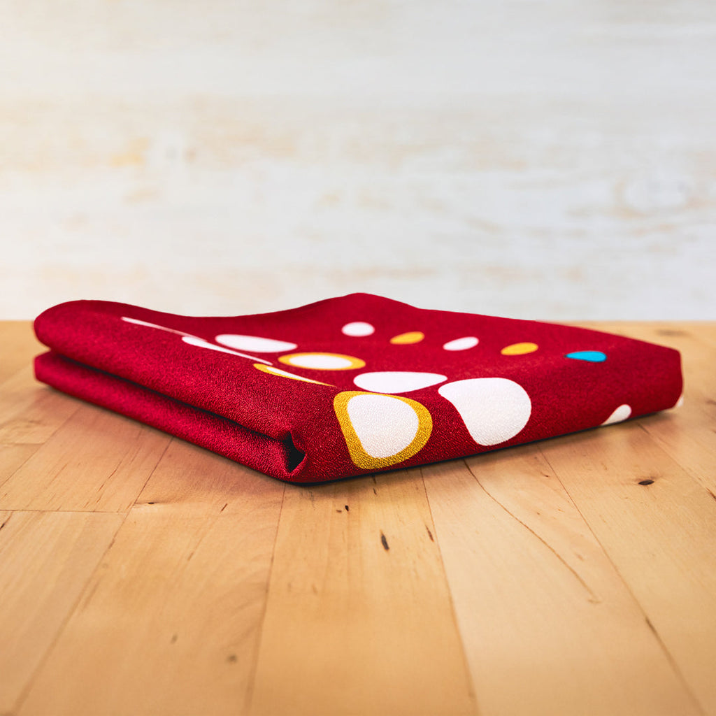 Furoshiki Mizutamashima (rouge, 68 cm)