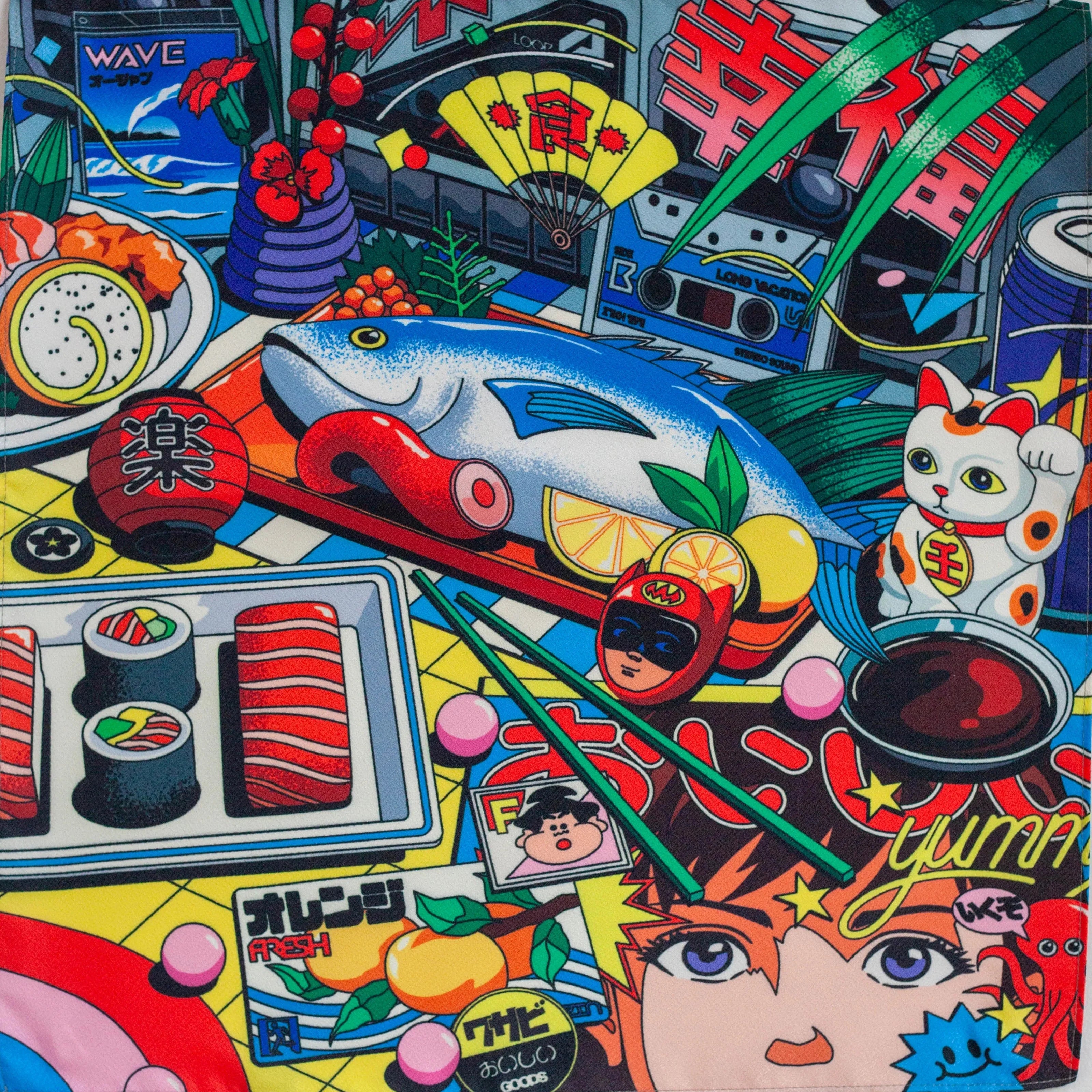 Furoshiki City Pop