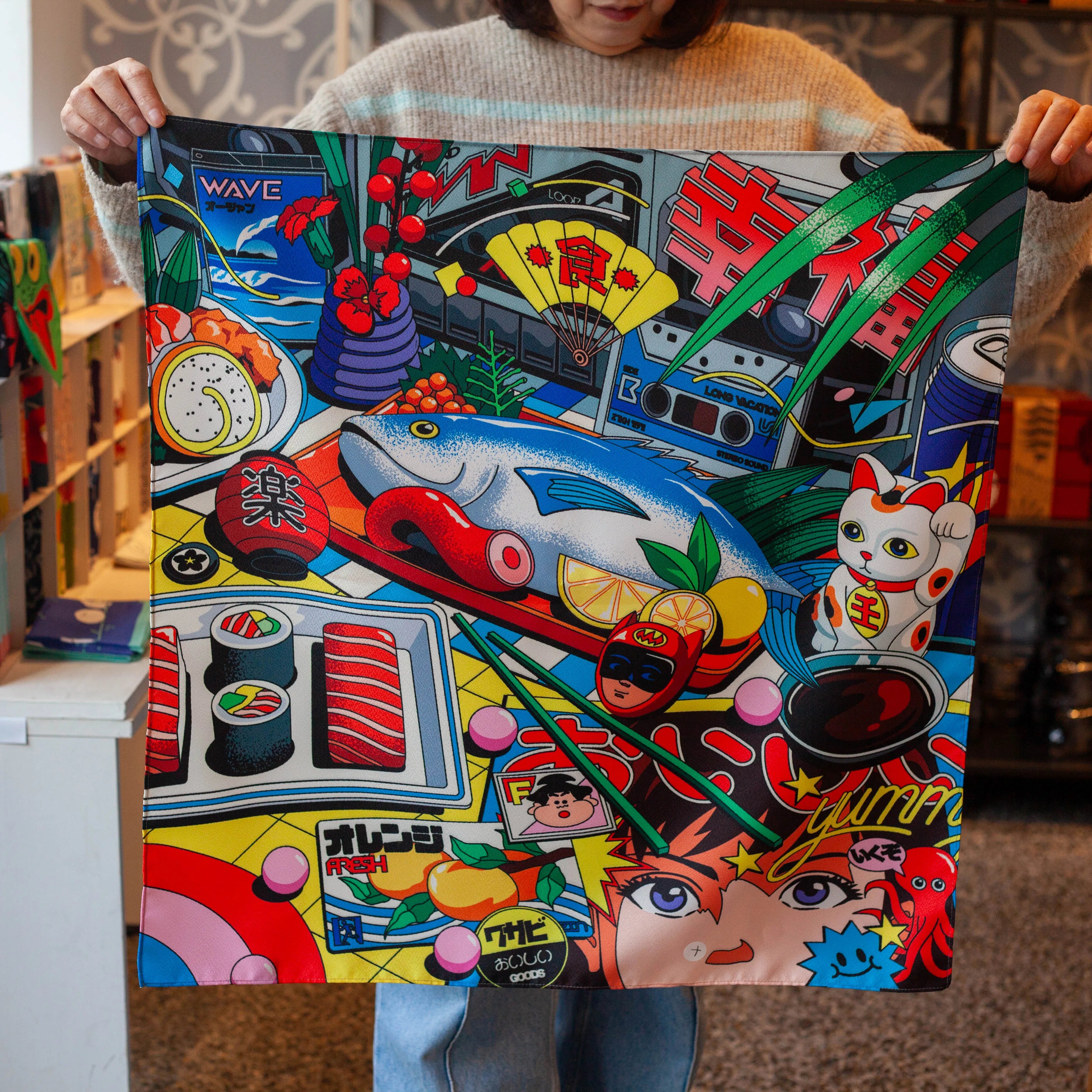 Furoshiki City Pop