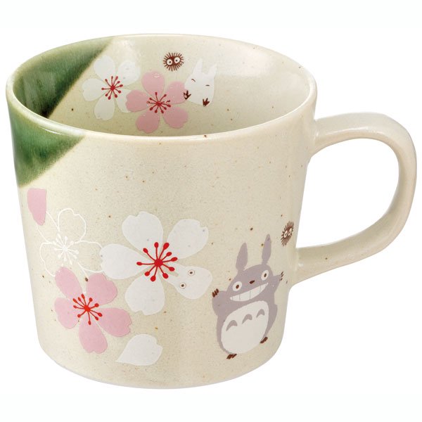Mug Mino Yaki Totoro Sakura
