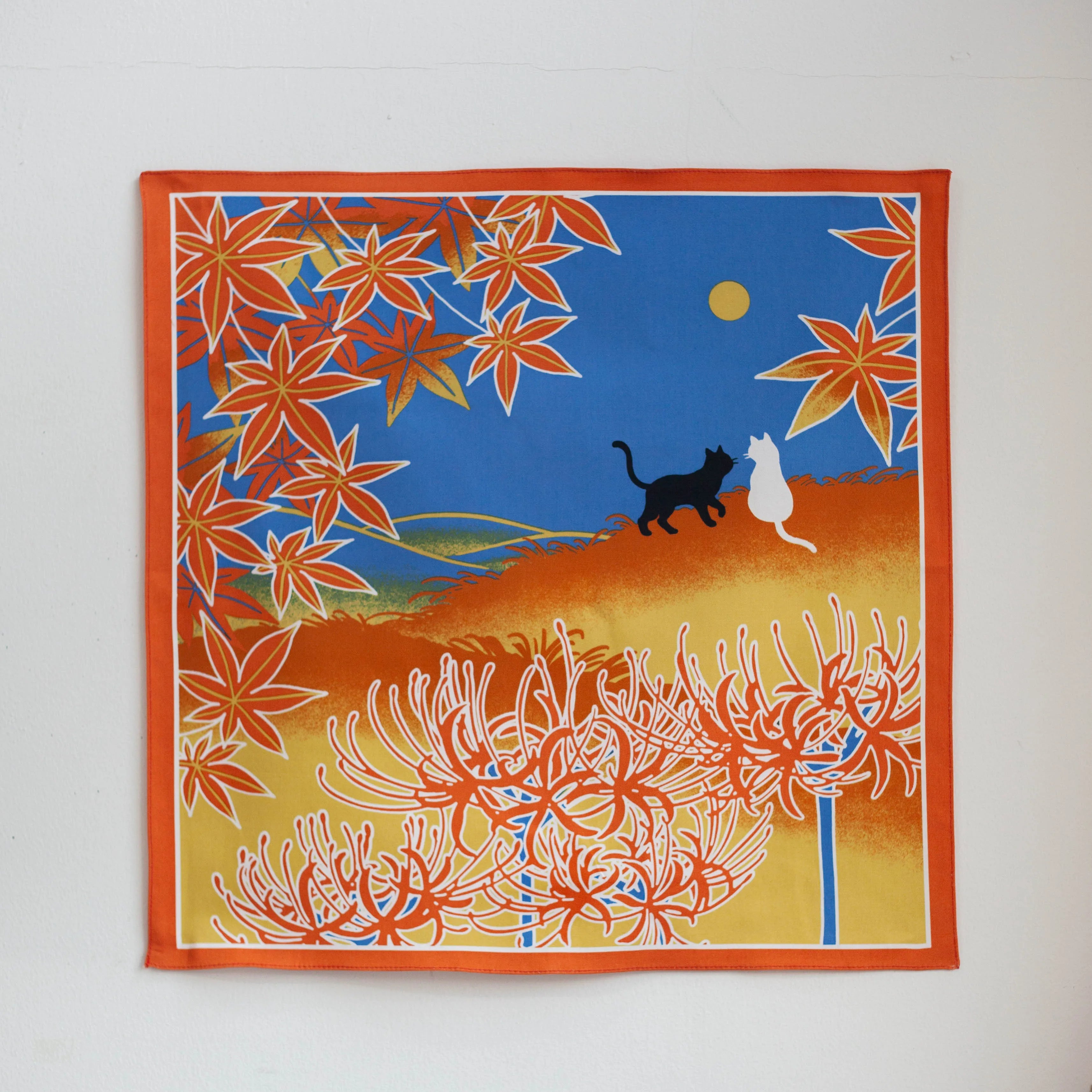 Furoshiki Shiki Neko - Automne (50 cm)