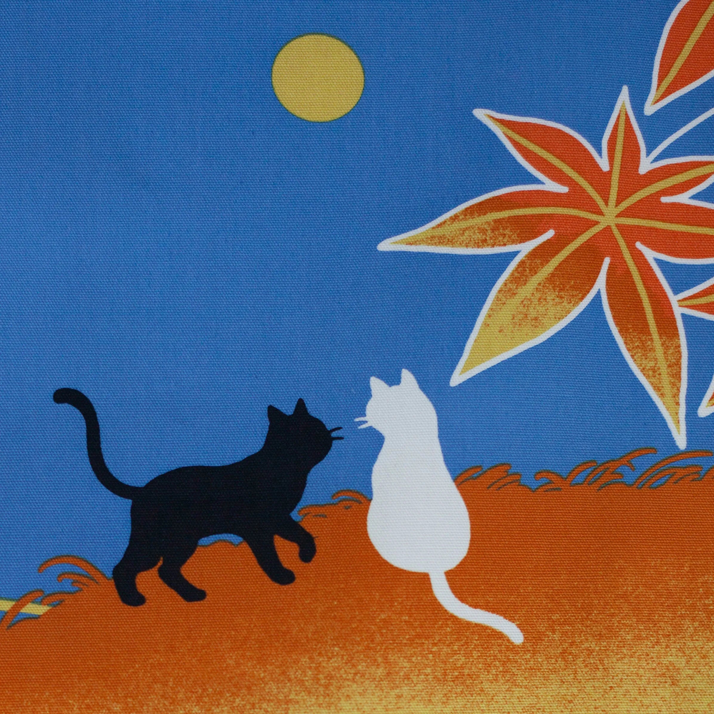 Furoshiki Shiki Neko - Automne (50 cm)