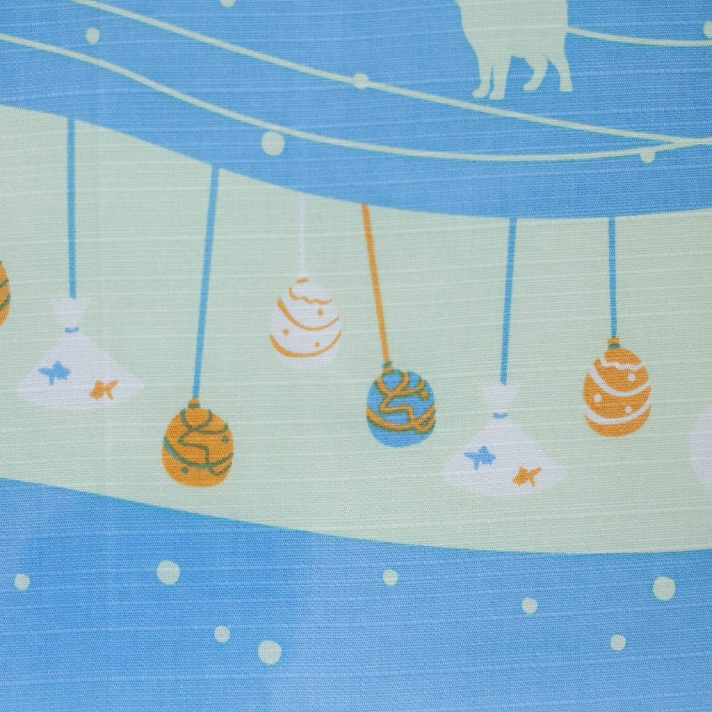 Furoshiki Ennichi (bleu, 50 cm)