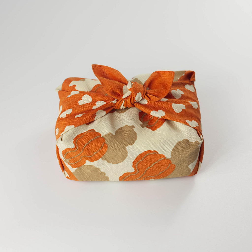 Furoshiki Shishigatani Nankin (orange, 50 cm)