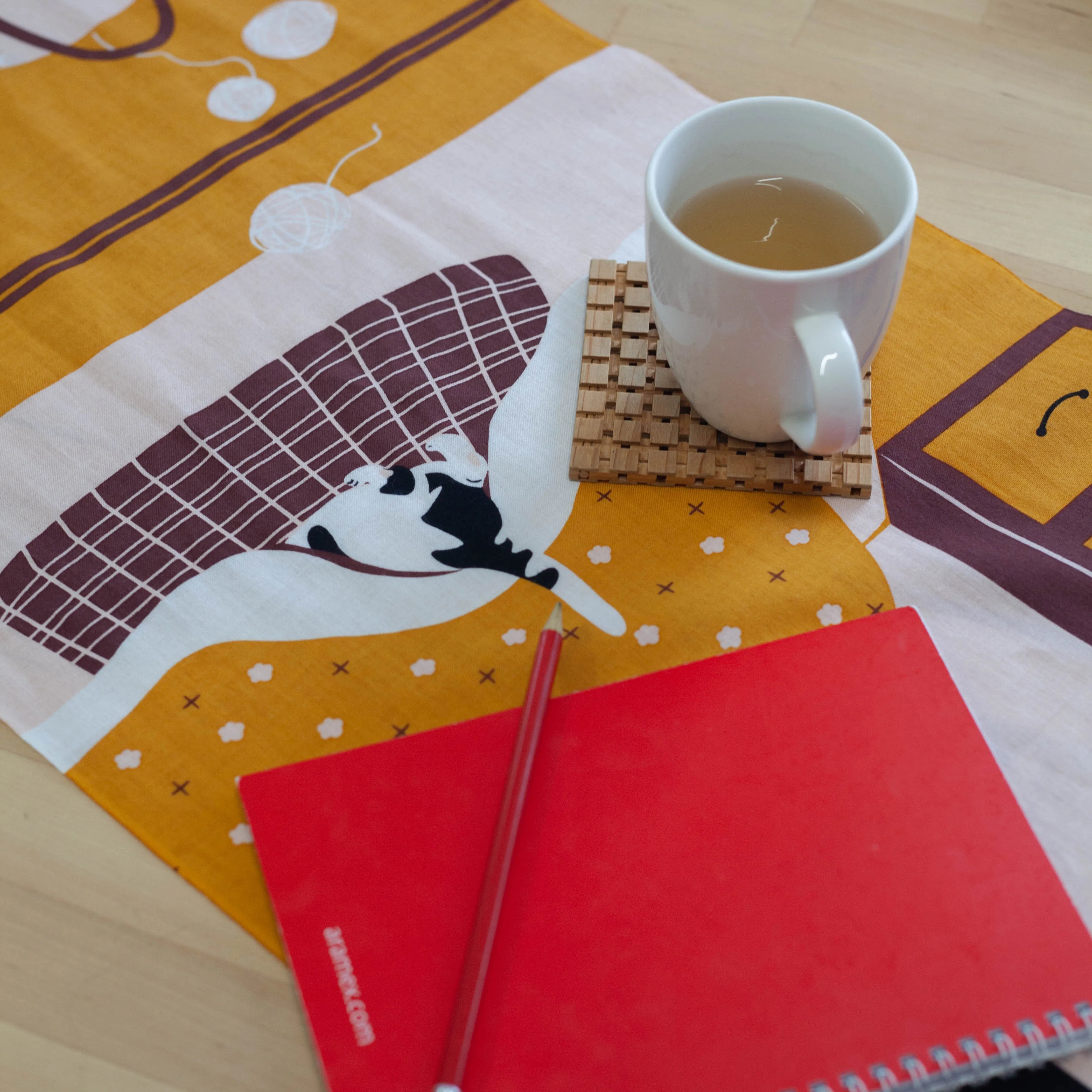 Tenugui Kotatsu Neko