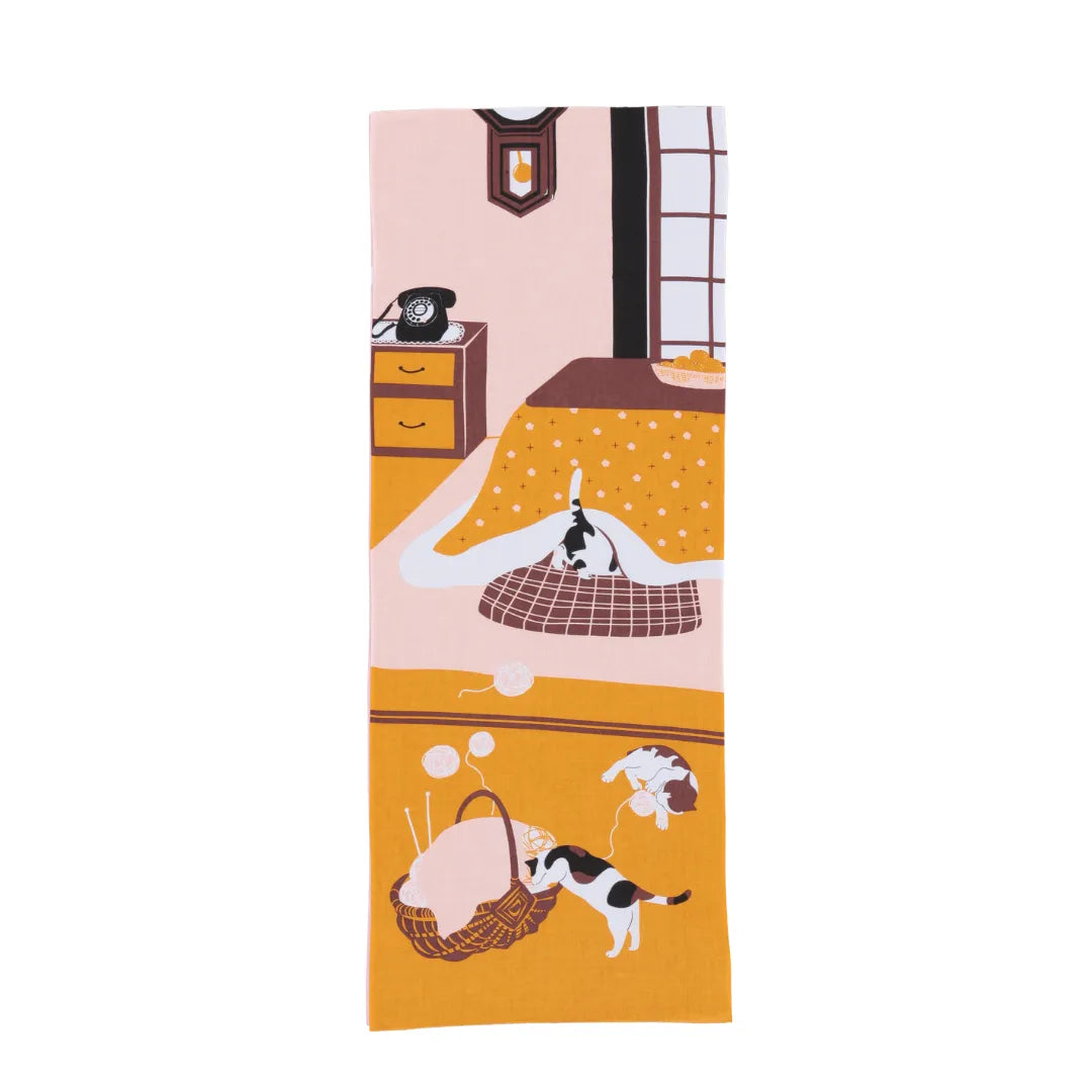 Tenugui Kotatsu Neko