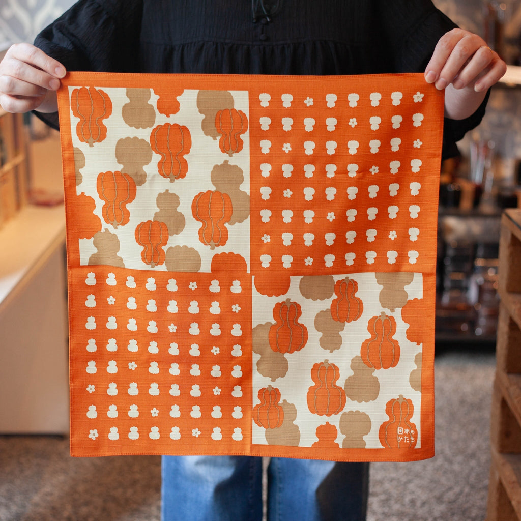 Furoshiki Shishigatani Nankin (orange, 50 cm)