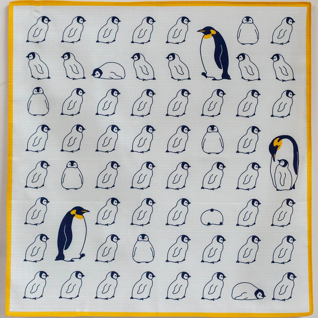 Furoshiki-pinguïns (50 cm)